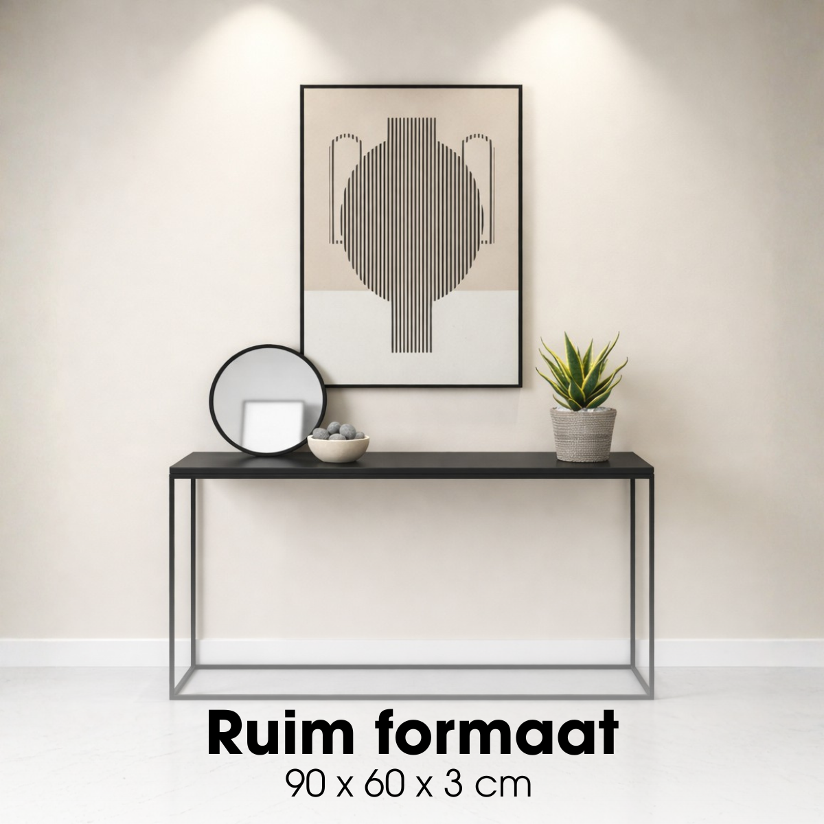 Wanddecoratie  Zwart