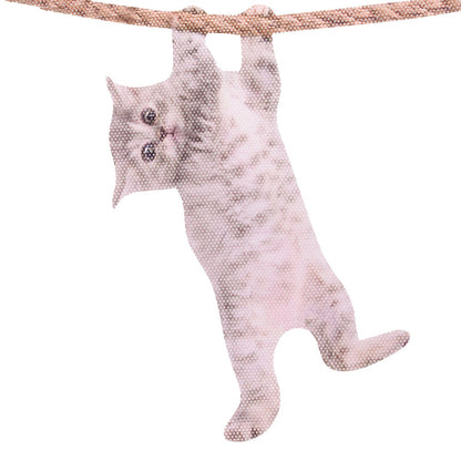 Ride with Hanging Cat - Window Sticker "Cat"