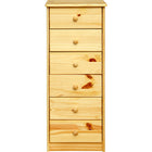 Dressoir massief grenenhout 6 lades