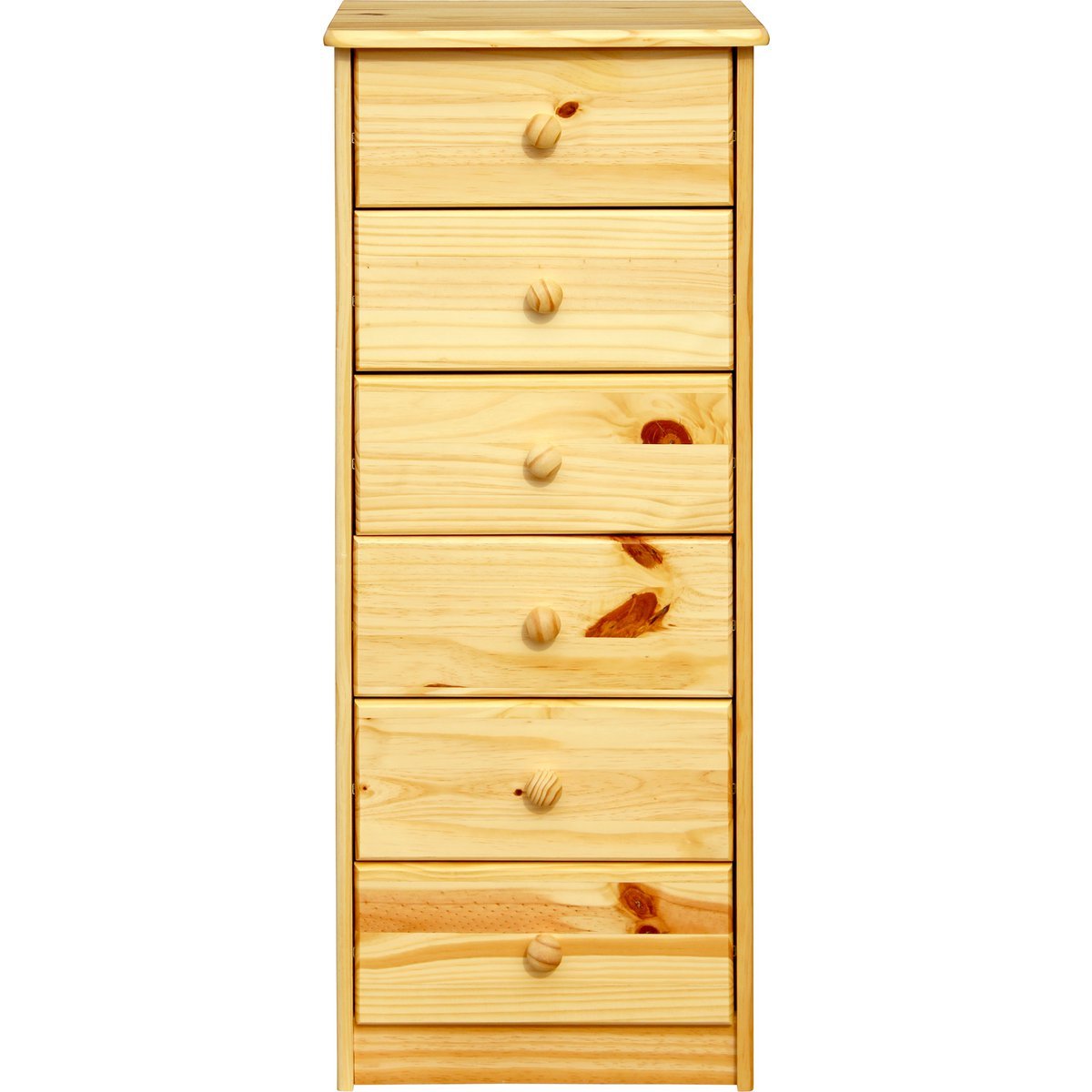 Dressoir massief grenenhout 6 lades