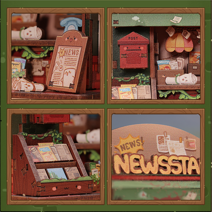 Houten puzzel 9,2x5,2x9,5 cm multiplex berkenhout