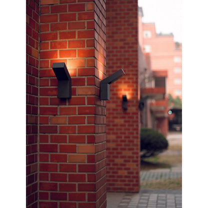 Wandlamp metaal 17,2x7,6x21 cm
