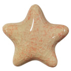 Meubelknop 4 cm ster roze keramiek