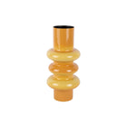 Vaas Grato 37x18 cm geel ijzer