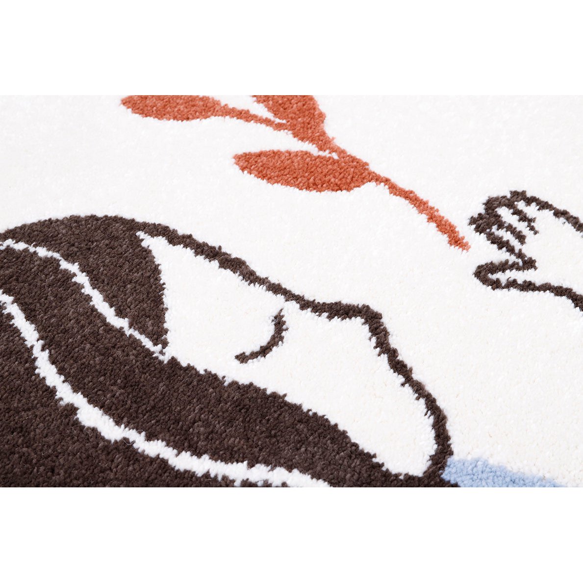 LOVE by Marta Abad Blay children's rug