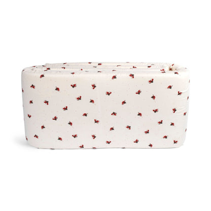 Bedbumper 340 cm biologisch katoen Lucky print
