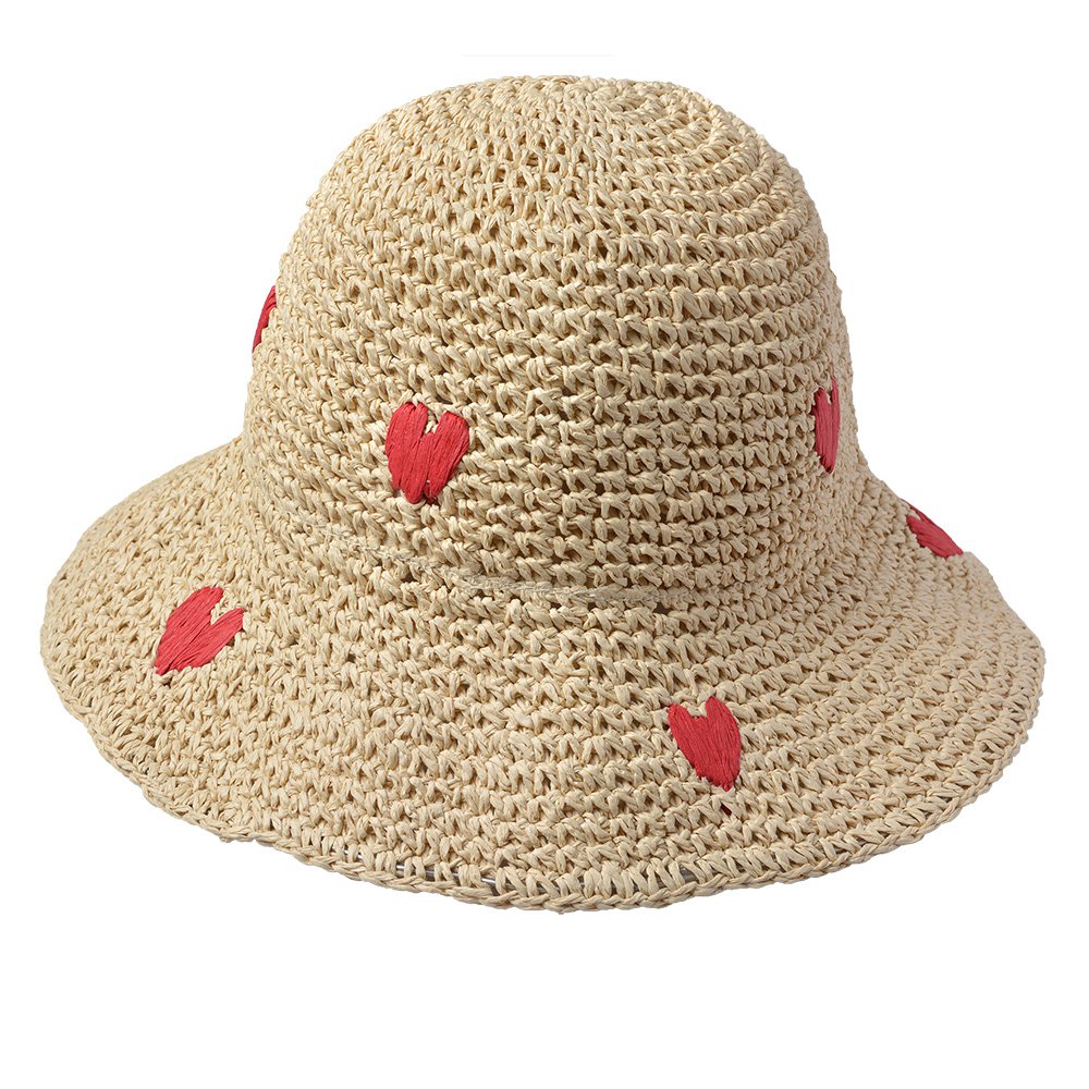 Hoed Kind Beige Papierstro