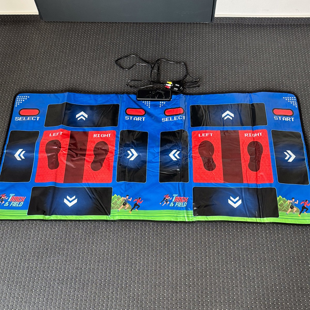 Dansmat 158x91 cm 25 spellen