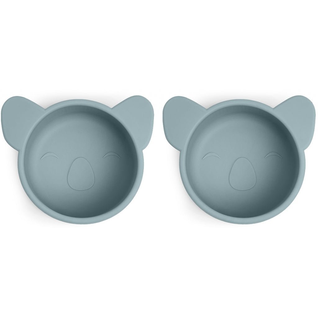 Snackdoosjes siliconen 2-pack lood 8x4.5 cm