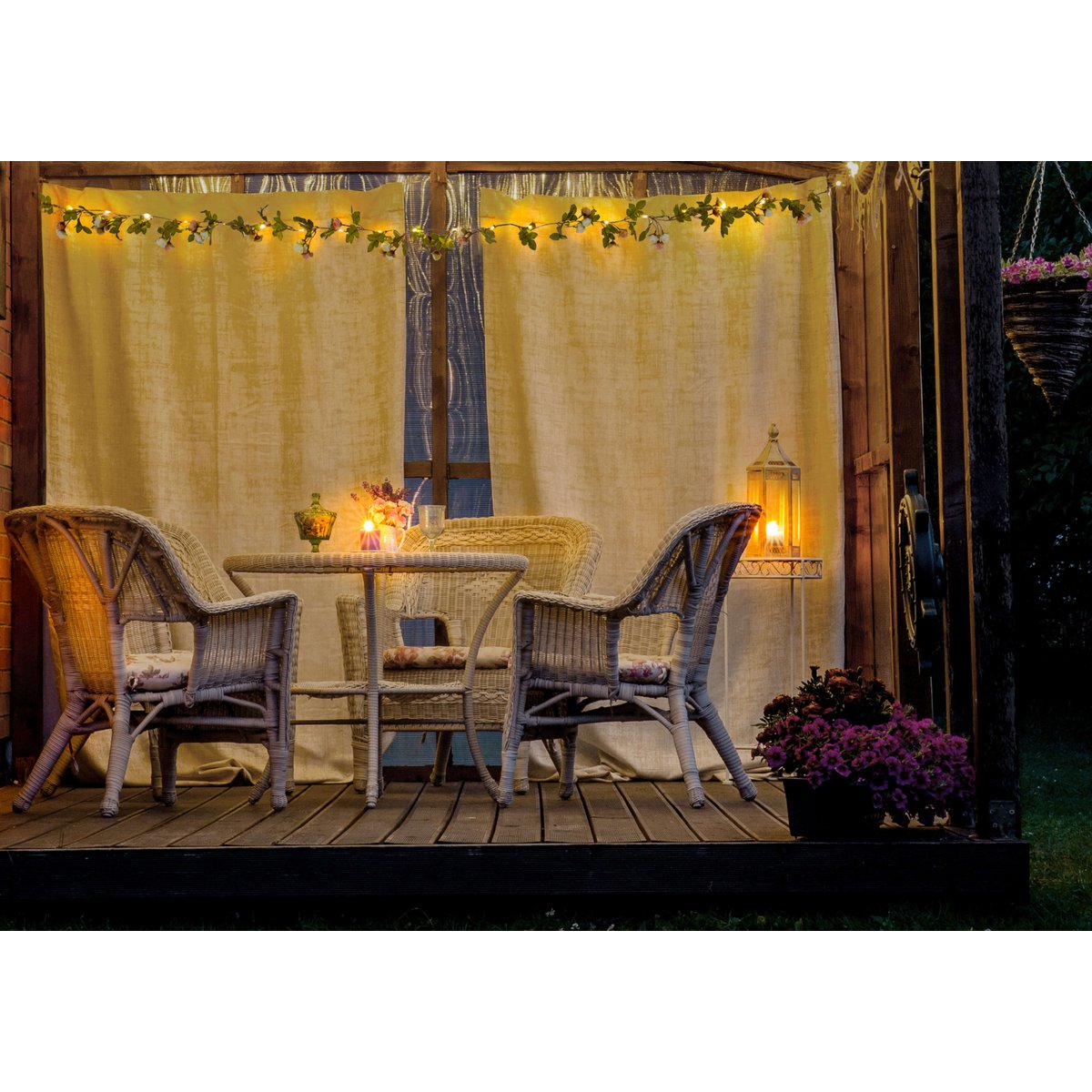 LED lichtsnoer 420 cm warm wit
