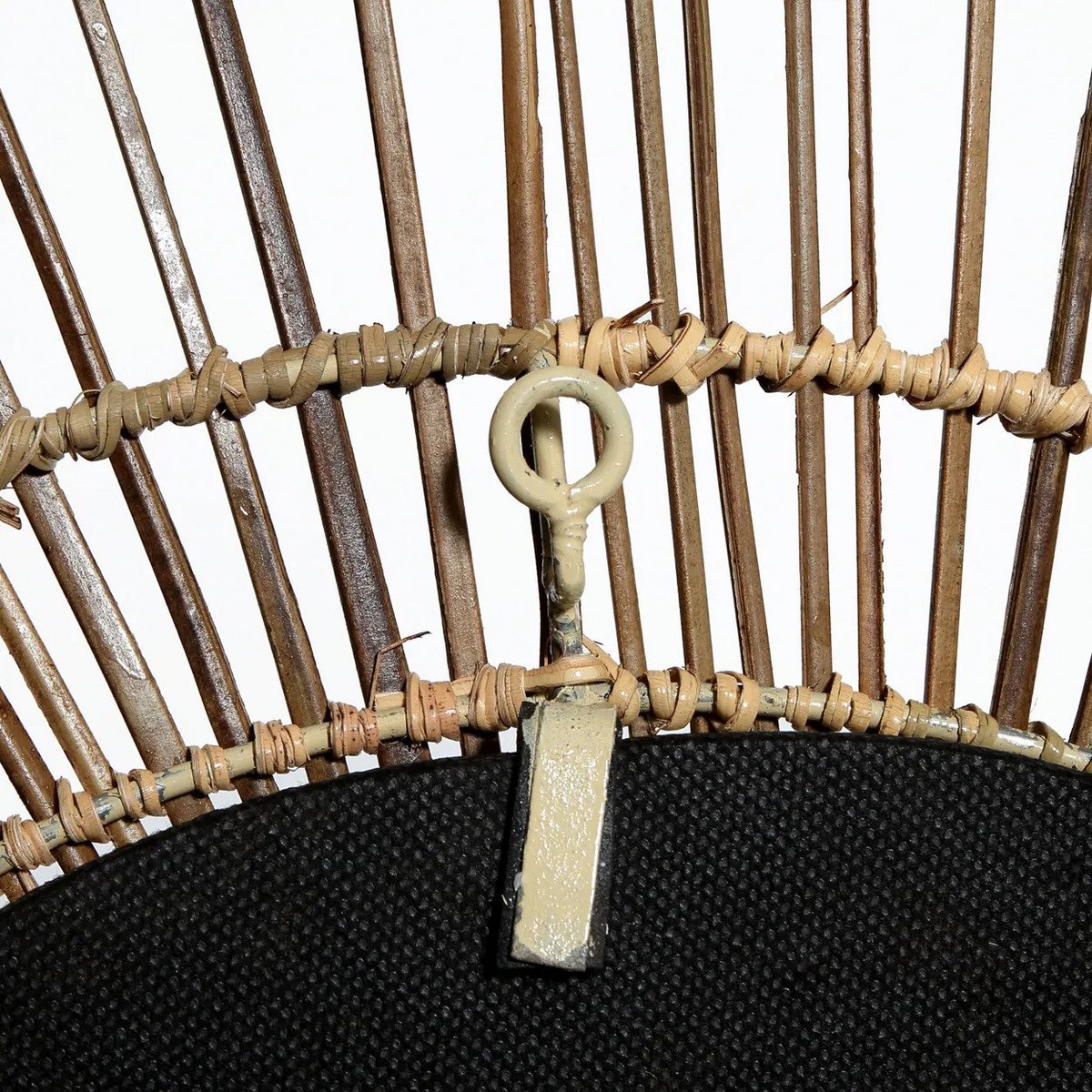 Wandspiegel rotan L naturel