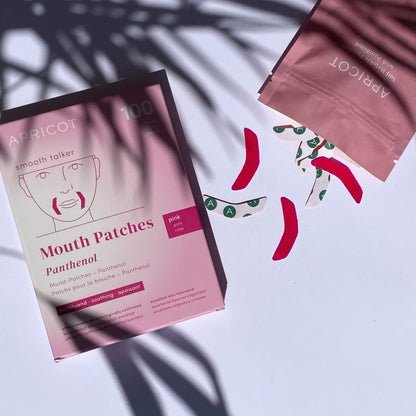 Apricot mond patches met panthenol biologisch katoen