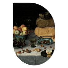Wanddecoratie Stilleven kazen Drip 40x60 cm Dibond
