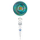 Wind Spinner Art Mandala Rotating Crystal Tail ACTMSW0800