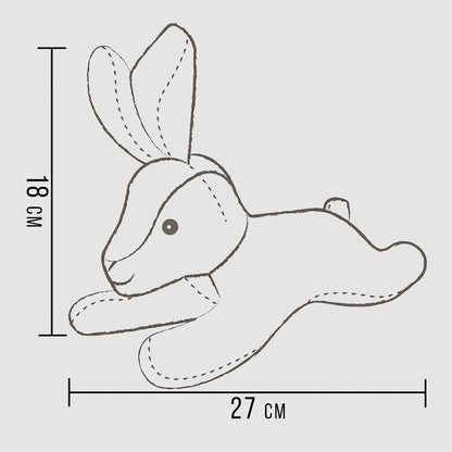 Ne & No Dog Toy - Dog Toy with squeaker - Nimble Rabbit Haru