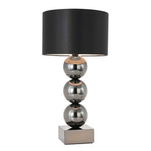 Bollamp blokvoet antraciet 80 cm