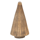 Christmas Decoration Christmas Tree 32 cm Gold-Colored Glass Christmas Tree
