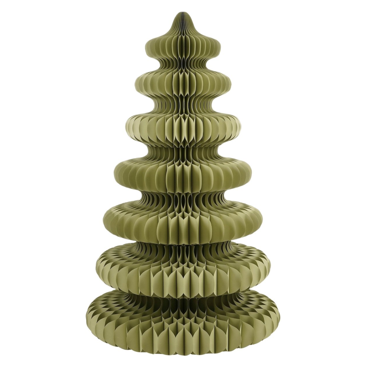 Kerstboom papier 212 cm groen