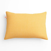 Gingham biologisch katoenen kinderstoelkussen