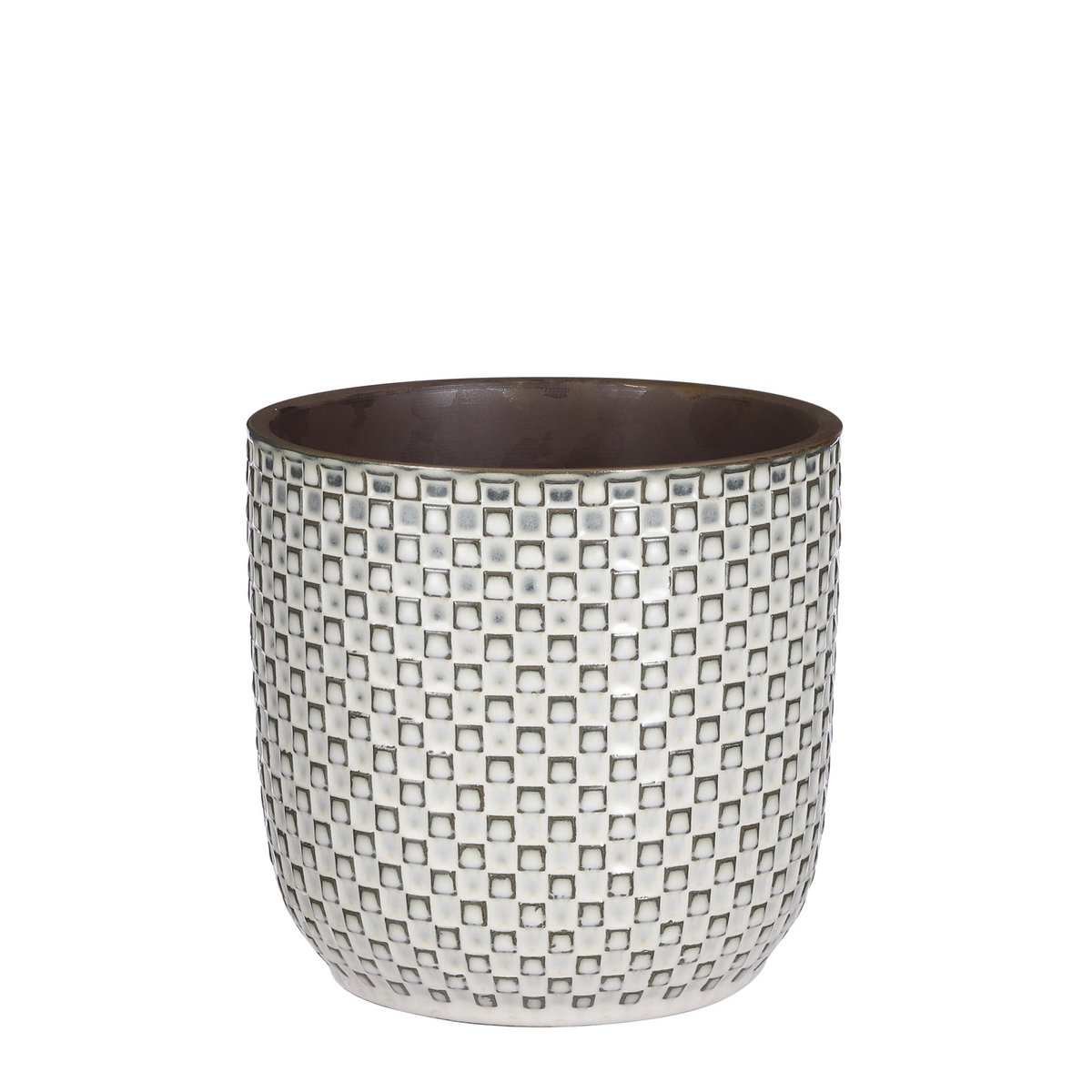 Flowerpot indoor Daan White