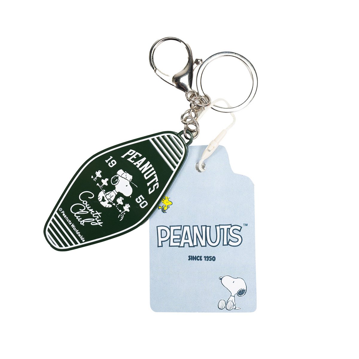 Snoopy - Keychain Metal "Country Club"