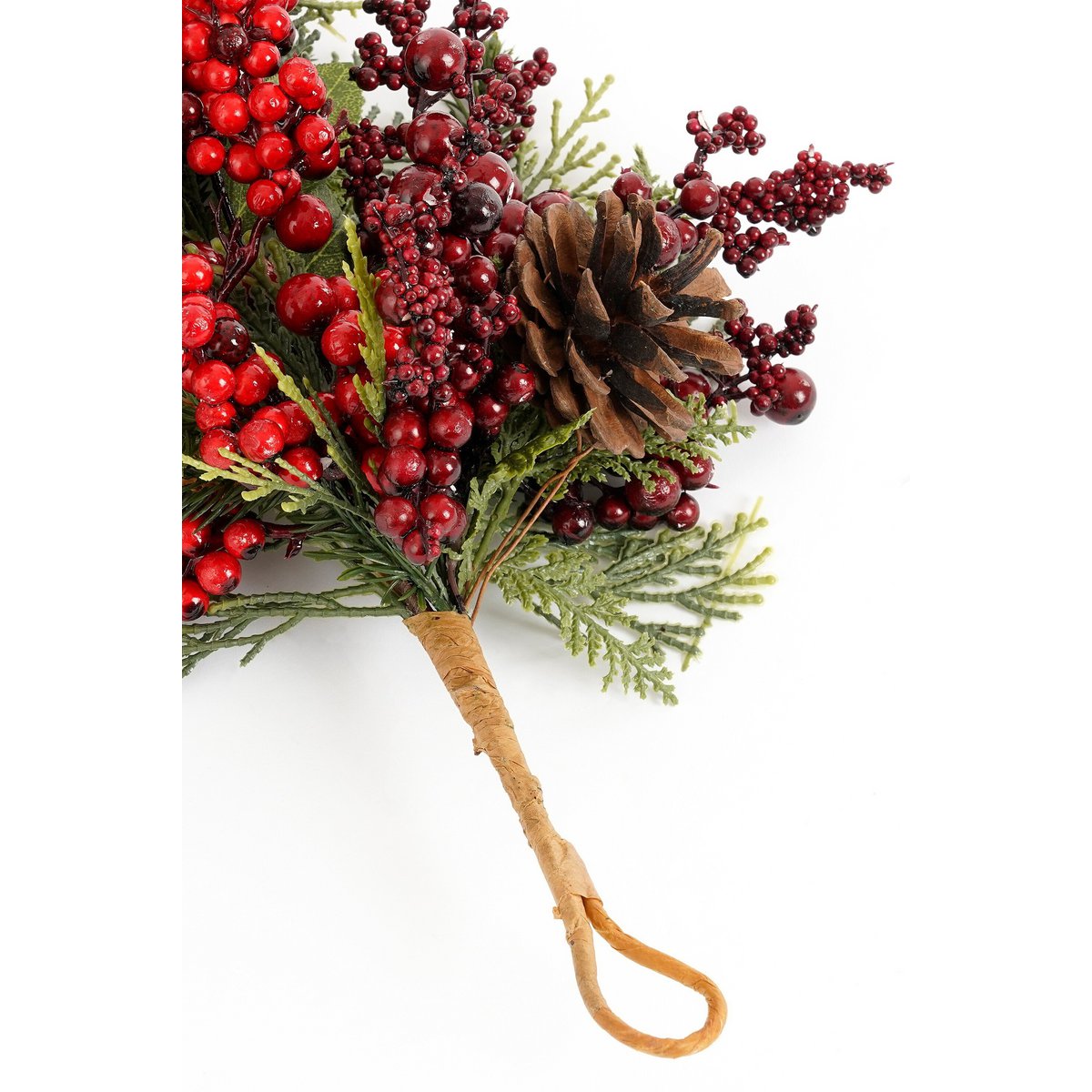Kerstslinger 110 cm rood