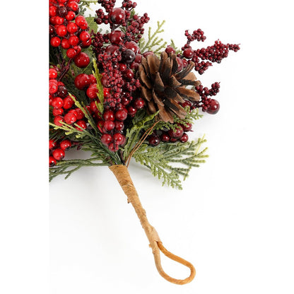 Kerstslinger 110 cm rood