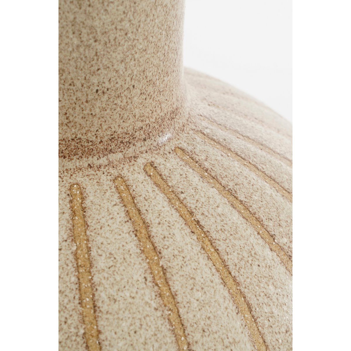 Vaas keramiek crème 52x34 cm
