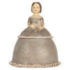 Sieradendoos vrouw 19x16x22 cm beige kunststof