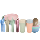 green-goose Bio-based Dinnerware Set - 24-piece