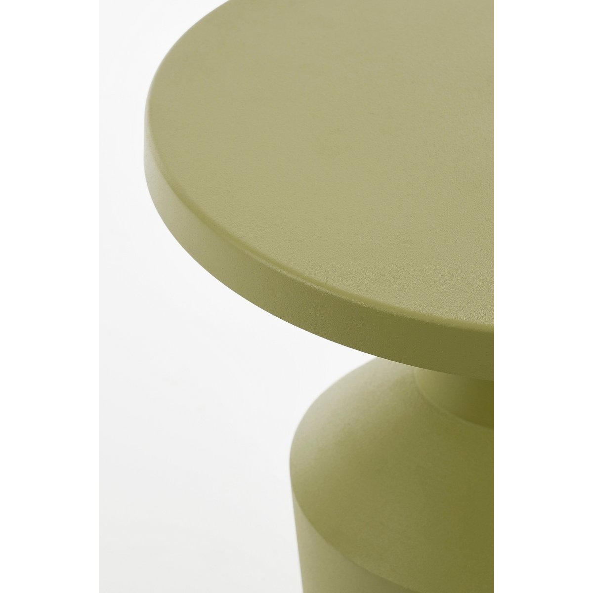 Bijzettafel 34 cm lichtgroen ijzer