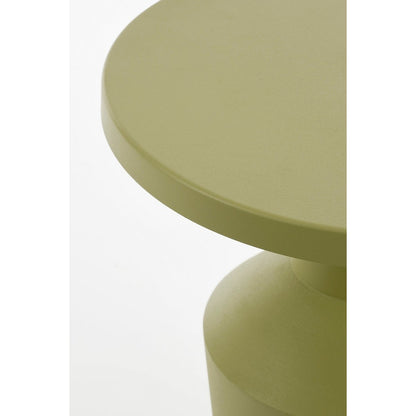 Bijzettafel 34 cm lichtgroen ijzer