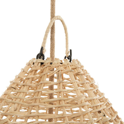 Hanglamp rattan naturel 100x30 cm