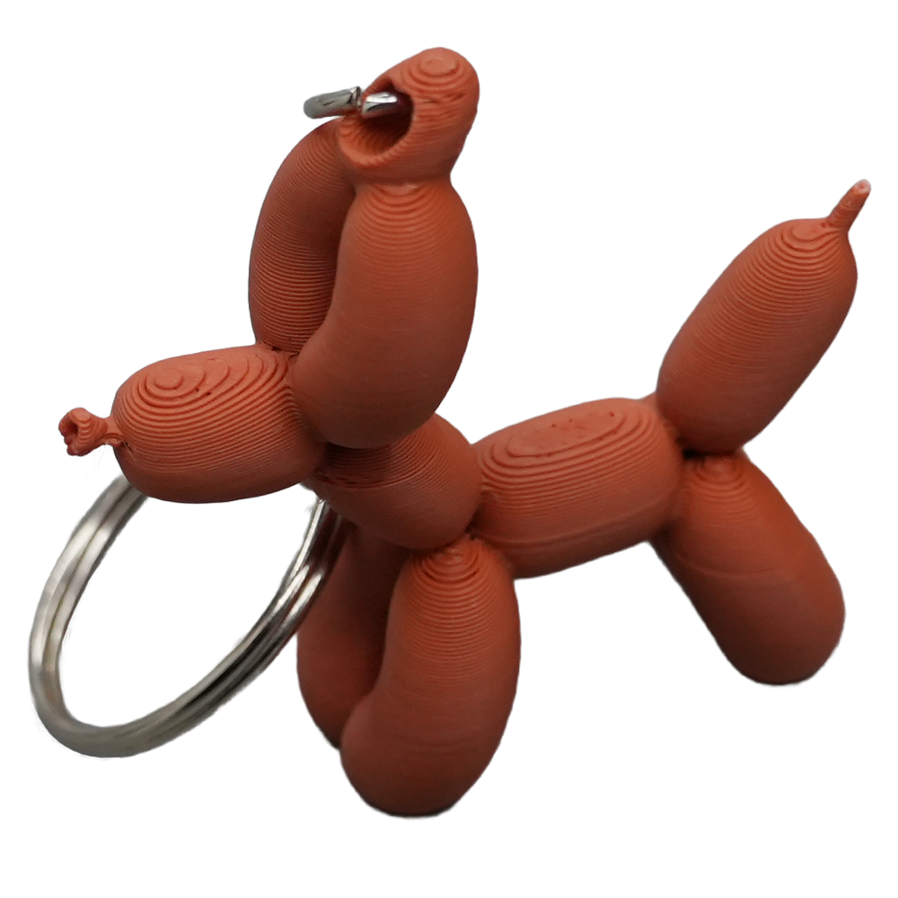 Sleutelhanger ballon hond PLA
