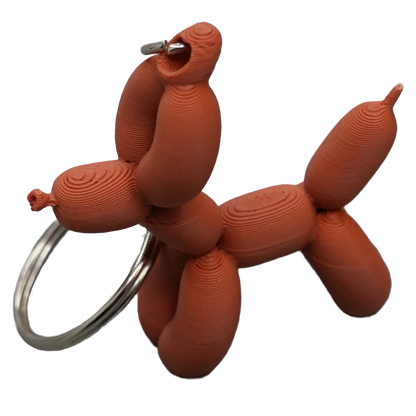 Sleutelhanger ballon hond PLA