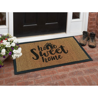 Kokosmat 60 x 40 cm deurmat deurmat deurmat vuilvangmat voordeur