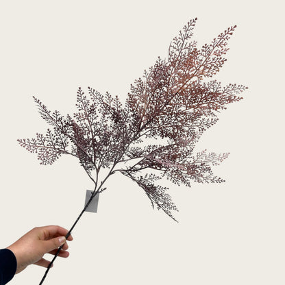 Kunstbloem Perzische bladeren 65 cm geel