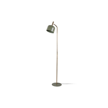 Vloerlamp 164 cm groen ijzer