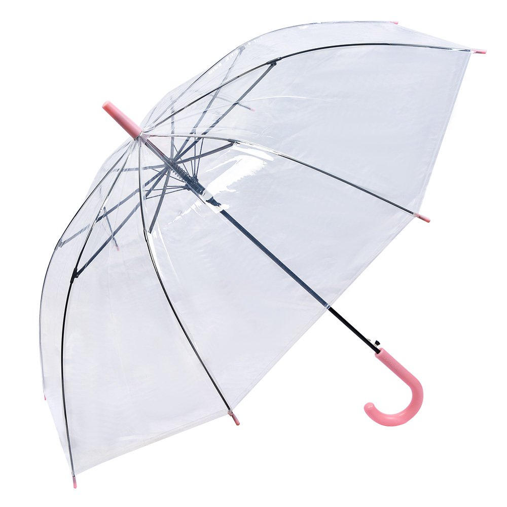 Paraplu 80 cm transparant kunststof