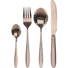 Excellent Houseware Cutlery Set 16 Pieces - Copper