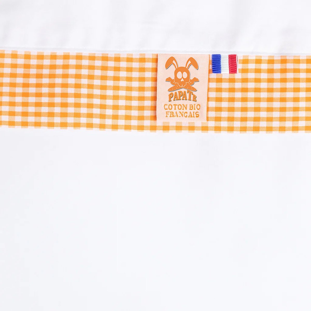 Babylaken 80x110 cm biologisch katoen wit