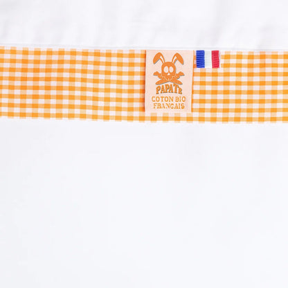 Babylaken 80x110 cm biologisch katoen wit