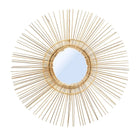 Wandspiegel rotan L naturel