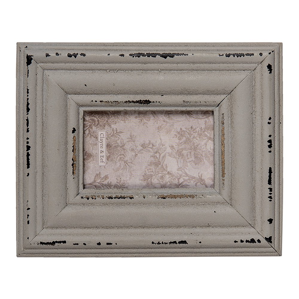 Photo Frame 5x7 cm Grey MDF Picture Frame