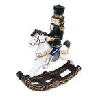 Christmas Decoration Nutcracker 18 cm Green Polyresin