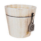 Houten sierpot hout