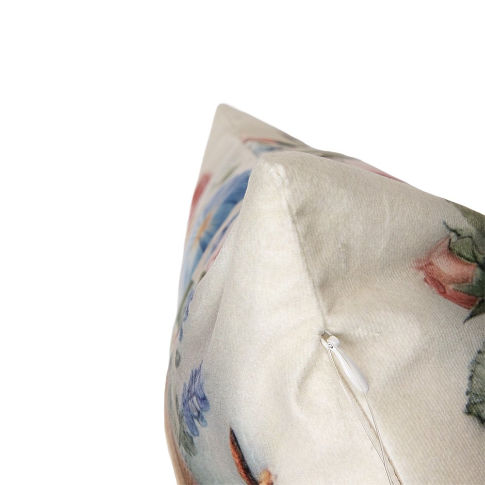 Cushion Cover 45x45 cm Beige Polyester