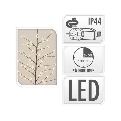 Lichtboom 120Cm - 240Led - Met Timer