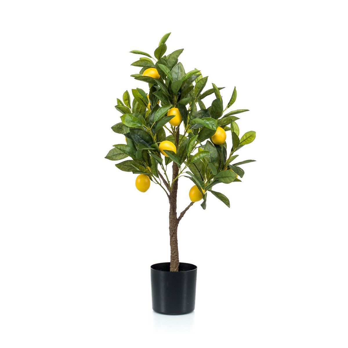 Kunstplant citroenboom 72 cm groen geel