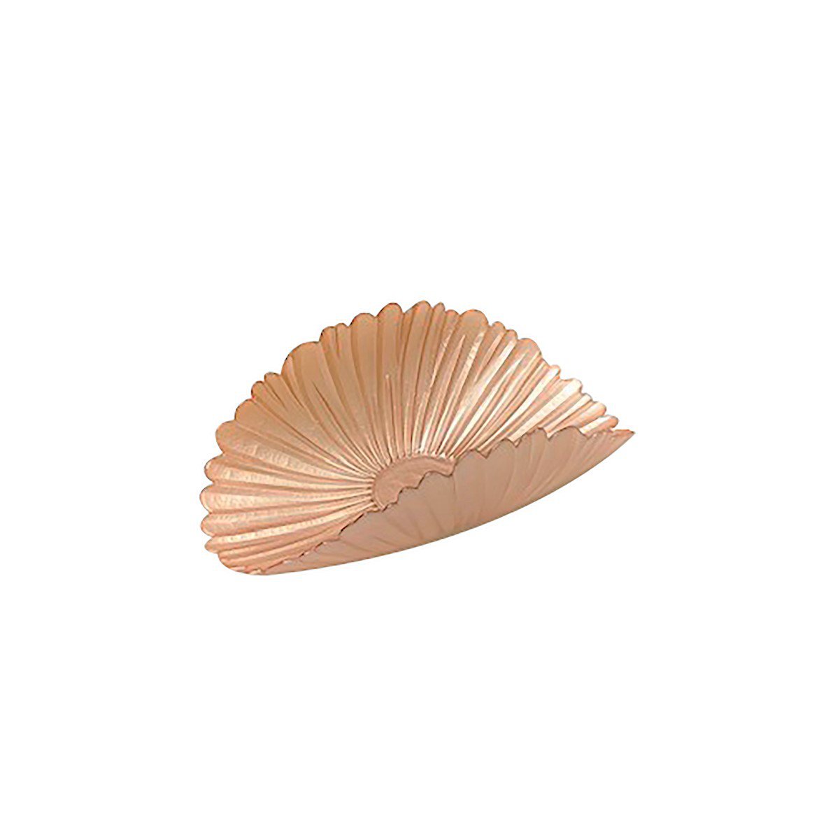 Beker 30x10x16 cm roze glas